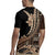 Samoa Siapo Mamanu Rugby Jersey Plumeria Black Motifs