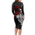 Valentine New Zealand Long Sleeve Bodycon Dress Aotearoa Couple Maori Aroha Ki a Koe LT7 - Polynesian Pride