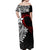 New Zealand Aotearoa Valentine Off Shoulder Maxi Dress Couple Maori Aroha Ki a Koe Ver.02 LT7 - Polynesian Pride