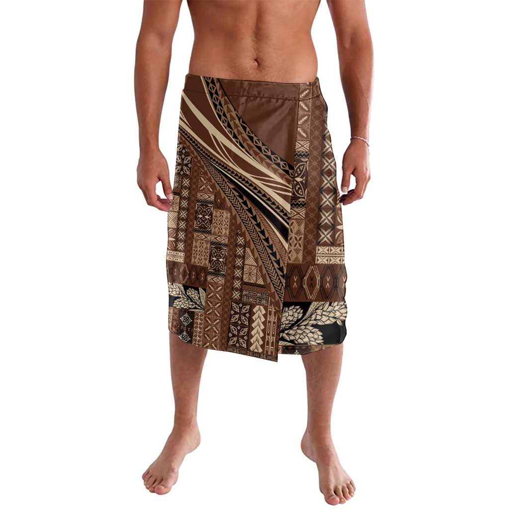 Pasifika Women's Day - Samoa Siapo Malu Tattoo Inspired Lavalava Brown LT7 Brown - Polynesian Pride