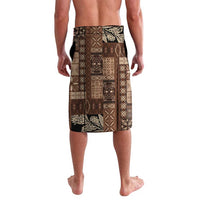 Pasifika Women's Day - Samoa Siapo Malu Tattoo Inspired Lavalava Brown LT7 - Polynesian Pride