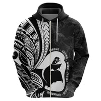 Mother's Day Hoodie Polynesia Vintage Hibiscus - Black LT7 - Polynesian Pride