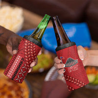 Samoa FAST Siapo 4 in 1 Can Cooler Tumbler Tatau-Ulafala Vines LT7 - Polynesian Pride