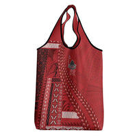 Samoa FAST Siapo Grocery Bag Tatau-Ulafala Vines LT7 - Polynesian Pride