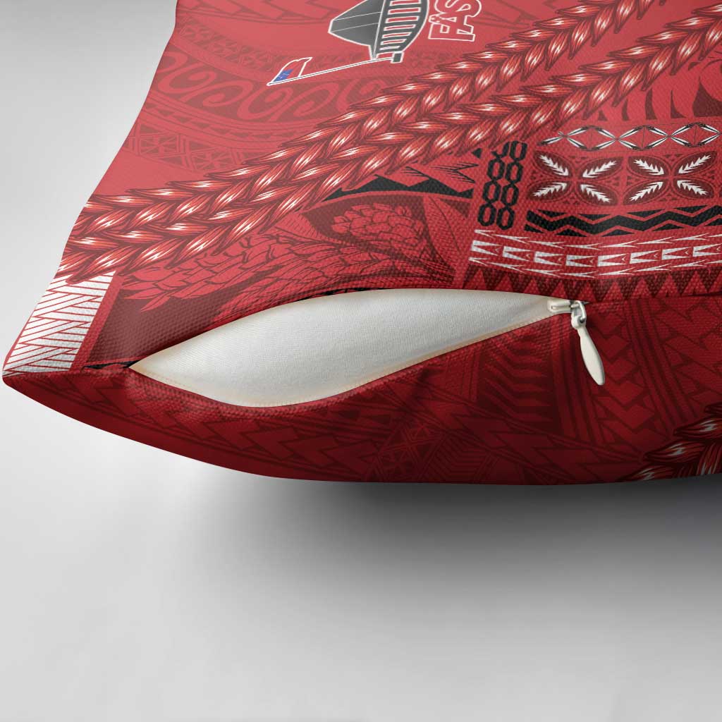 Samoa FAST Siapo Pillow Cover Tatau-Ulafala Vines LT7 - Polynesian Pride
