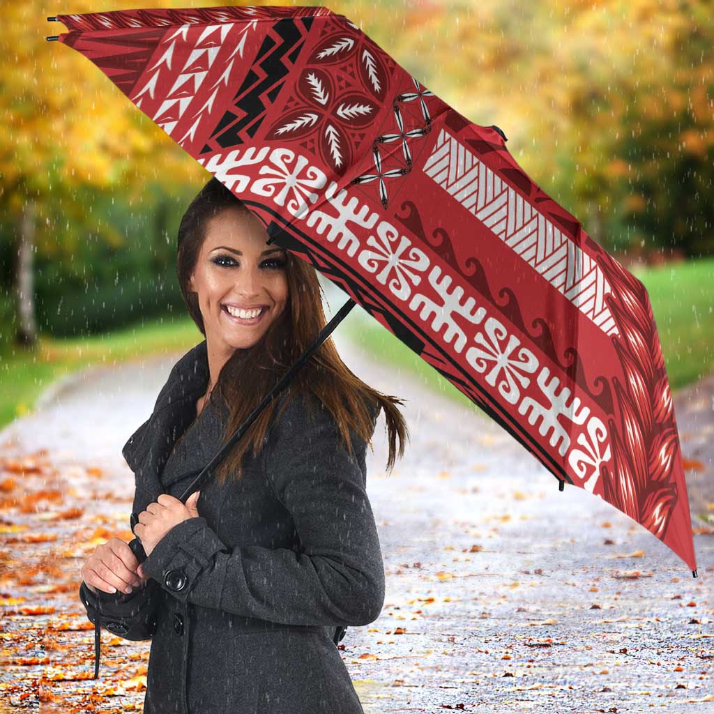 Samoa FAST Siapo Umbrella Tatau-Ulafala Vines LT7 - Polynesian Pride