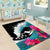 Hawaii Surfing Area Rug Triple Crown Rides The Waves LT7 - Polynesian Pride