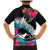 Hawaii Surfing Family Matching Mermaid Dress and Hawaiian Shirt Triple Crown Rides The Waves LT7 - Polynesian Pride