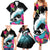 Hawaii Surfing Family Matching Summer Maxi Dress and Hawaiian Shirt Triple Crown Rides The Waves LT7 - Polynesian Pride