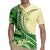 Samoa Siapo Mamanu Rugby Jersey Plumeria Emerald Motifs