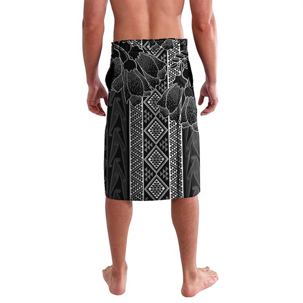 Aotearoa Taniko Pattern Lavalava Poutama Mix Kowhai Flowers LT7 - Polynesian Pride