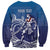 Samoa Manuia le Aso Tuto'atasi Siapo Motif Sweatshirt Warrior with Nifo Oti