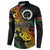 Vanuatu 44 Yia Indipendens Anivesari Button Sweatshirt Curve Style