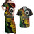 Vanuatu 44 Yia Indipendens Anivesari Couples Matching Off Shoulder Maxi Dress and Hawaiian Shirt Curve Style