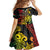 Vanuatu 44 Yia Indipendens Anivesari Family Matching Off Shoulder Short Dress and Hawaiian Shirt Curve Style