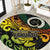 Vanuatu 44 Yia Indipendens Anivesari Round Carpet Curve Style