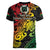 Vanuatu 44 Yia Indipendens Anivesari Women V-Neck T-Shirt Curve Style