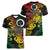 Vanuatu 44 Yia Indipendens Anivesari Women V-Neck T-Shirt Curve Style