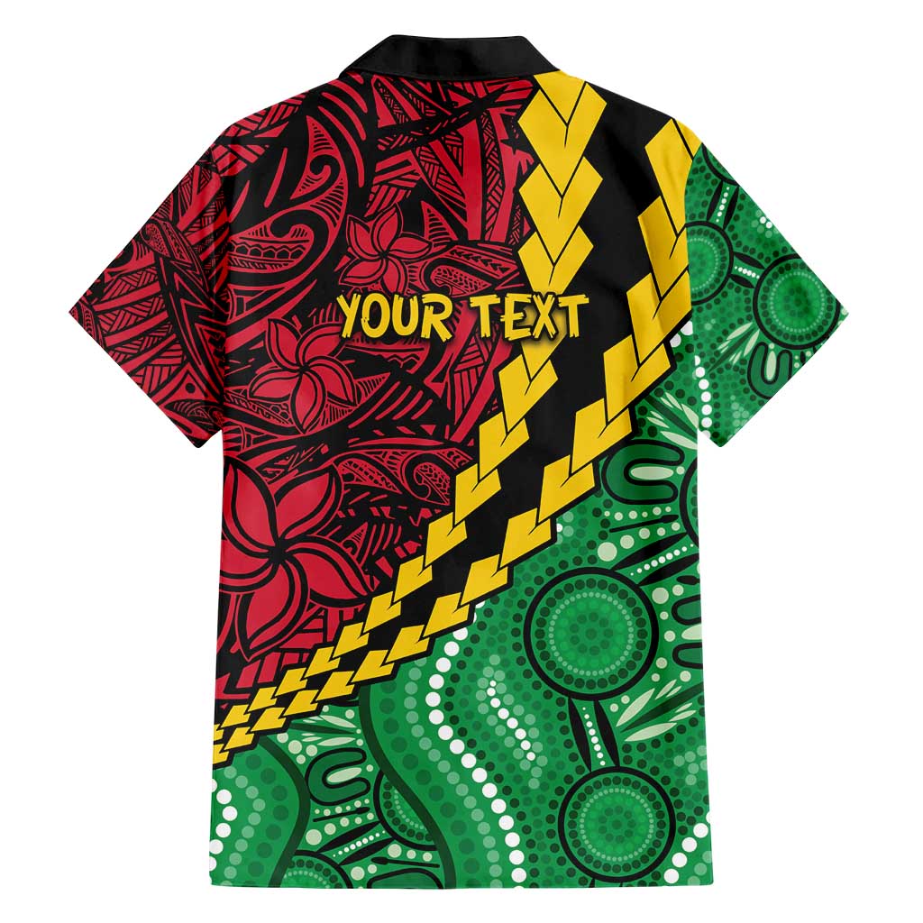 Vanuatu Personalized Tribal Hawaiian Shirt Aboriginal Inspired Mix Style LT7 - Polynesian Pride