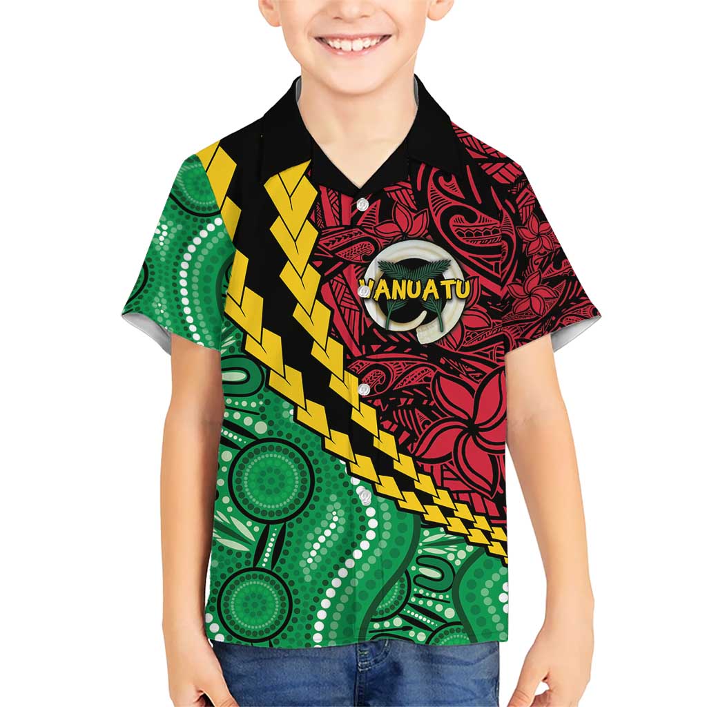 Vanuatu Personalized Tribal Hawaiian Shirt Aboriginal Inspired Mix Style LT7 - Polynesian Pride