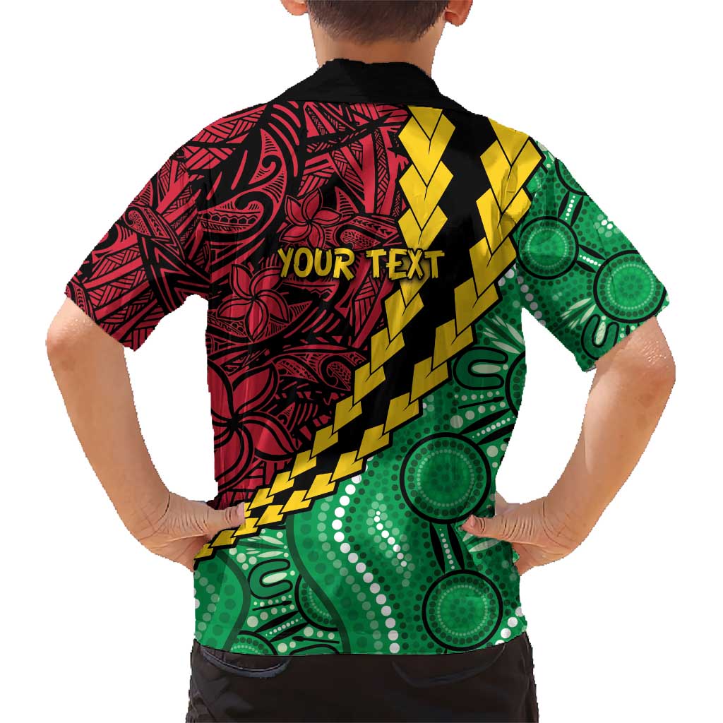 Vanuatu Personalized Tribal Hawaiian Shirt Aboriginal Inspired Mix Style LT7 - Polynesian Pride