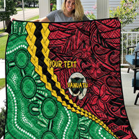 Vanuatu Personalized Tribal Quilt Aboriginal Inspired Mix Style LT7 Colorful - Polynesian Pride