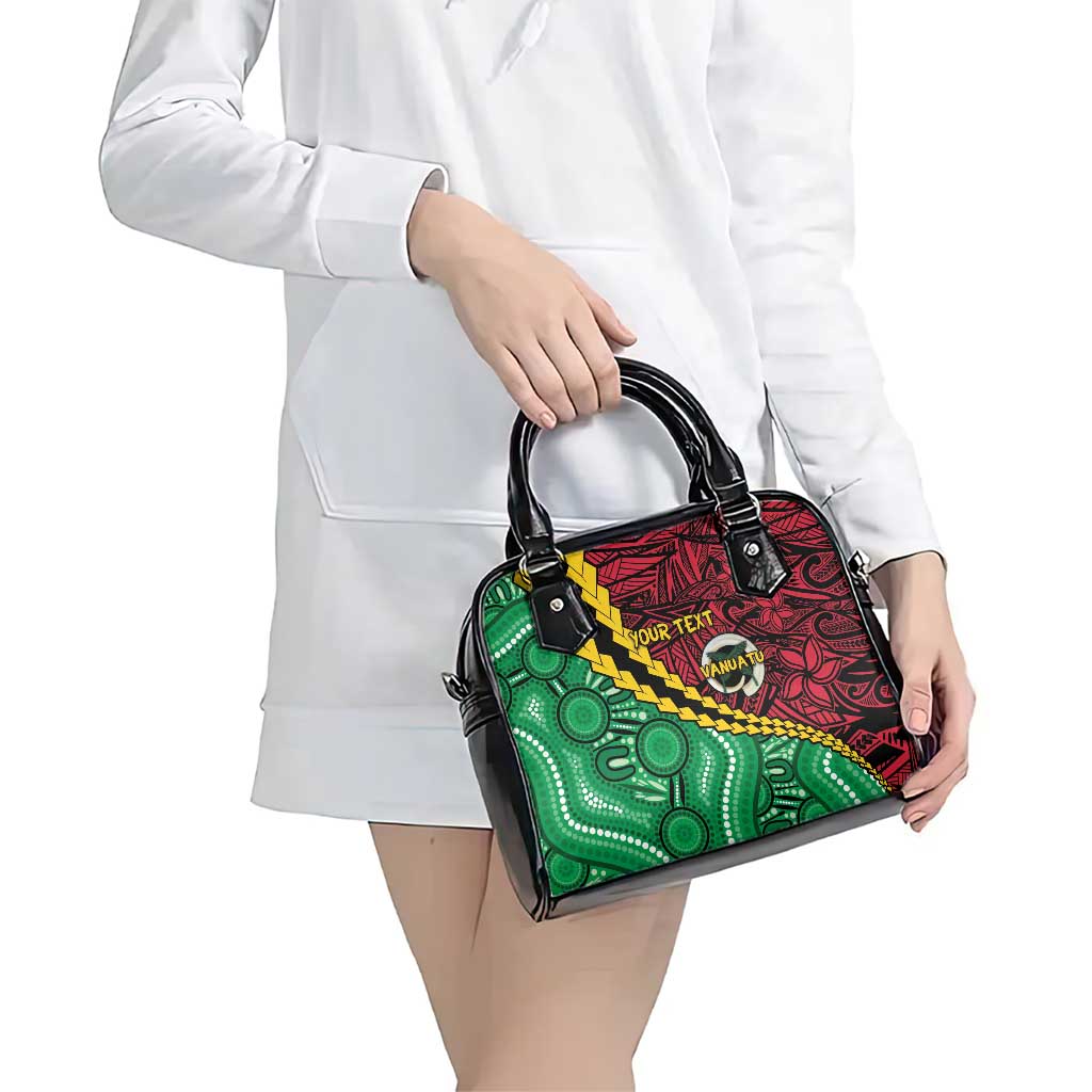 Vanuatu Personalized Tribal Shoulder Handbag Aboriginal Inspired Mix Style LT7 - Polynesian Pride