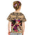 Personalised Polynesian Kid T Shirt Dog Lover With Beagle - Sunset At The Beach LT7 - Polynesian Pride