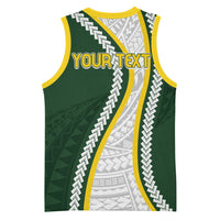 Cook Islands Rugby Personalized Avaiki Basketball Jersey GO Kuki LT7 - Polynesian Pride