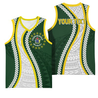 Cook Islands Rugby Personalized Avaiki Basketball Jersey GO Kuki LT7 - Polynesian Pride