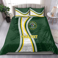 Cook Islands Rugby Personalized Avaiki Bedding Set GO Kuki LT7 - Polynesian Pride