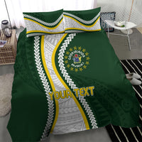 Cook Islands Rugby Personalized Avaiki Bedding Set GO Kuki LT7 - Polynesian Pride