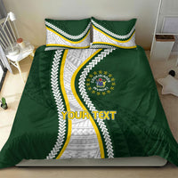 Cook Islands Rugby Personalized Avaiki Bedding Set GO Kuki LT7 - Polynesian Pride