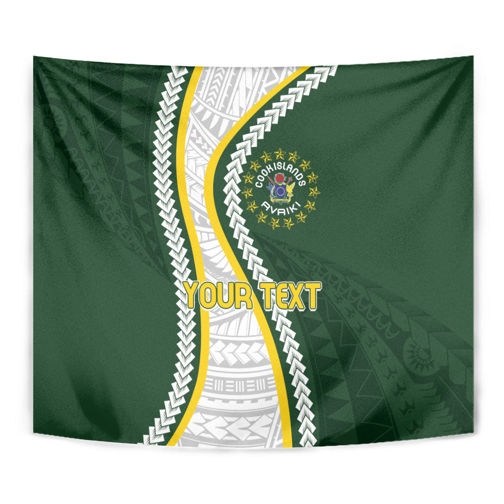 Cook Islands Rugby Personalized Avaiki Tapestry GO Kuki LT7 - Polynesian Pride