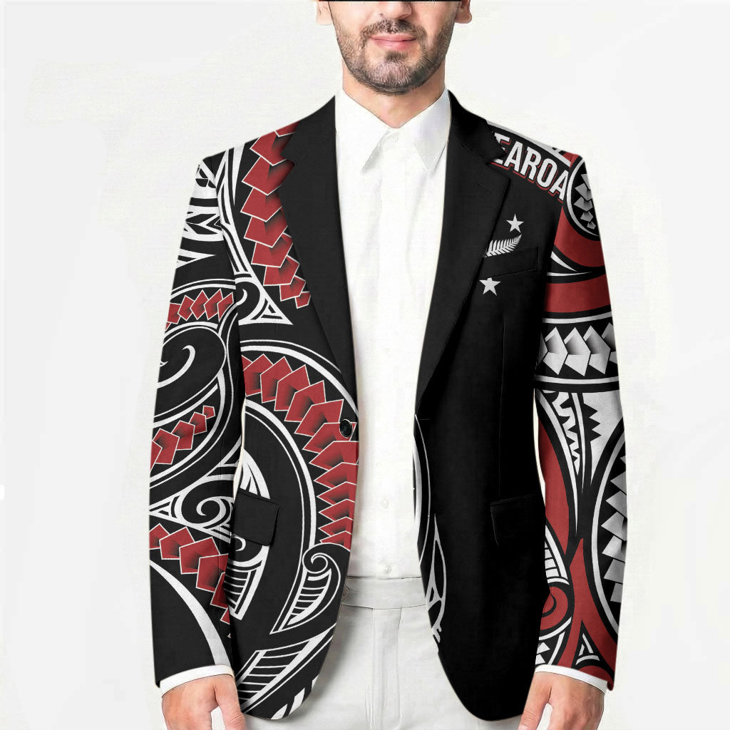 New Zealand Darts Personalized Hei Manaia Blazer Classic Kowhaiwhai LT7 - Polynesian Pride
