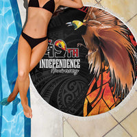 Papua New Guinea Beach Blanket Grunge Style 49th Independence Anni LT7 - Polynesian Pride