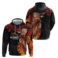 Papua New Guinea Personalised Hoodie Grunge Style 49th Independence Anni LT7 - Polynesian Pride