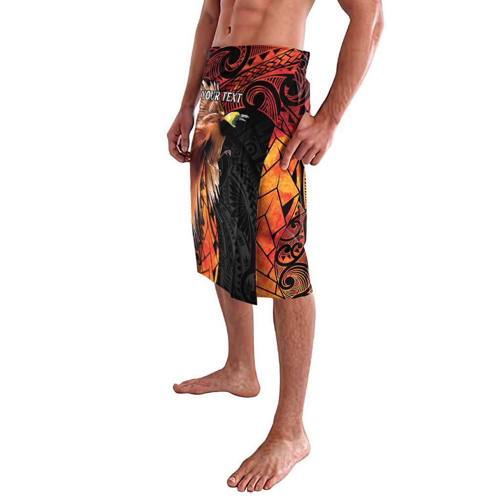 Papua New Guinea Personalised Lavalava Grunge Style 49th Independence Anni LT7 - Polynesian Pride