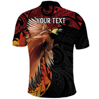 Papua New Guinea Personalised Polo Shirt Grunge Style 49th Independence Anni LT7 - Polynesian Pride