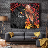 Papua New Guinea Tapestry Grunge Style 49th Independence Anni LT7 - Polynesian Pride