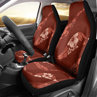 Aloha Hawaii Floral Tapa Car Seat Cover Patchwork Crimson LT7 - Polynesian Pride