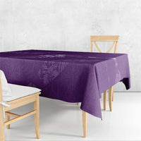 Aloha Hawaii Floral Tapa Tablecloth Patchwork Violet LT7 - Polynesian Pride