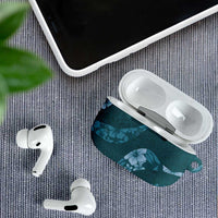 Aloha Hawaii Floral Tapa AirPods Case Patchwork Teal LT7 - Polynesian Pride