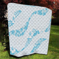 Aloha Hawaii Floral Tapa Quilt Patchwork Turquoise LT7 - Polynesian Pride