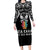 personalised-kia-kaha-te-reo-maori-family-matching-long-sleeve-bodycon-dress-and-hawaiian-shirt-hei-tiki-mix-koru-black