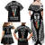 personalised-kia-kaha-te-reo-maori-family-matching-off-shoulder-long-sleeve-dress-and-hawaiian-shirt-hei-tiki-mix-koru-black