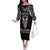 personalised-kia-kaha-te-reo-maori-family-matching-off-shoulder-long-sleeve-dress-and-hawaiian-shirt-hei-tiki-mix-koru-black