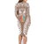 personalised-kia-kaha-te-reo-maori-family-matching-long-sleeve-bodycon-dress-and-hawaiian-shirt-hei-tiki-mix-koru-brown