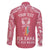 personalised-kia-kaha-te-reo-maori-family-matching-long-sleeve-bodycon-dress-and-hawaiian-shirt-hei-tiki-mix-koru-pink