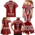 personalised-kia-kaha-te-reo-maori-family-matching-mermaid-dress-and-hawaiian-shirt-hei-tiki-mix-koru-red